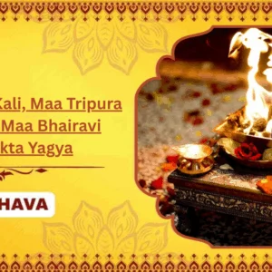 Maa Tara, Maa Kali, Maa Tripura Sundari, and Maa Bhairavi Tantra Yukta Yagya - Joint Family + Bhog + Flower Basket
