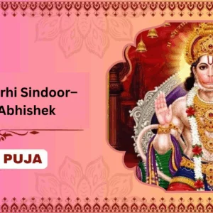 Hanuman Garhi Sindoor–Chandan Abhishek & 11,000 Hanuman Mool Mantra Jaap - Family + Bhog